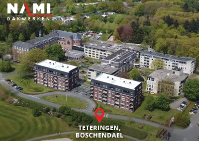 Renovatie daken woningcomplex Teteringen