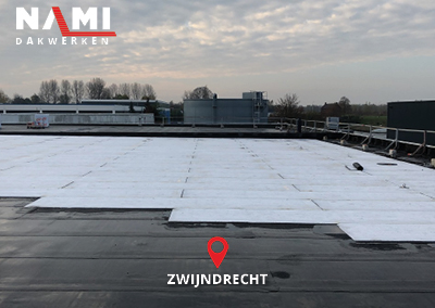 Renovatie dak bedrijfspand Zwijndrecht