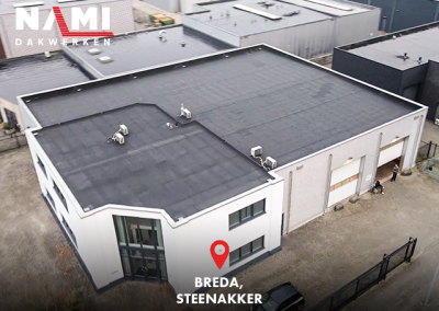 Renovatie dak bedrijfspand Breda